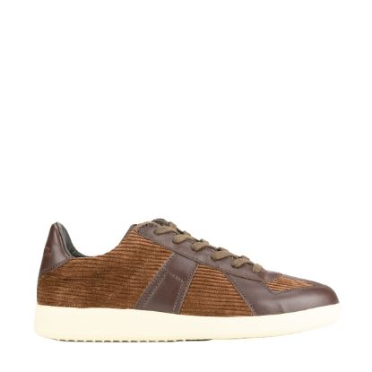 Obrázek GAT CORDUROY BROWN/ECRU