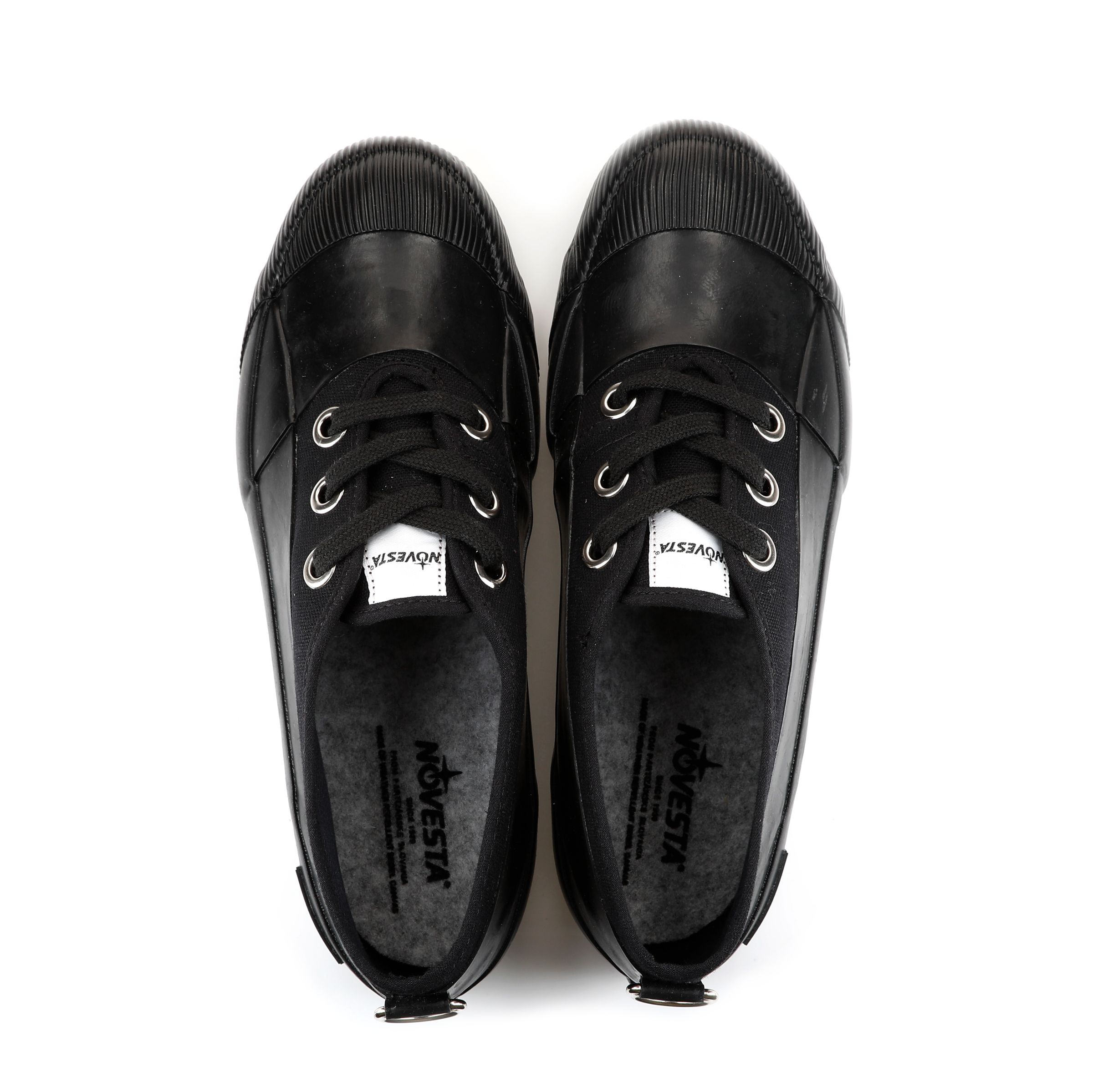 Obrázek RUBBER SNEAKER LOW BLACK
