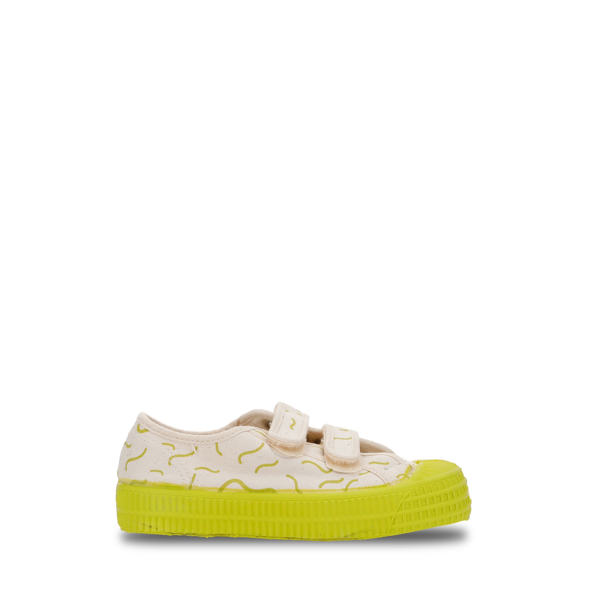 Obrázek S.M.Kid Velcro beige/limet