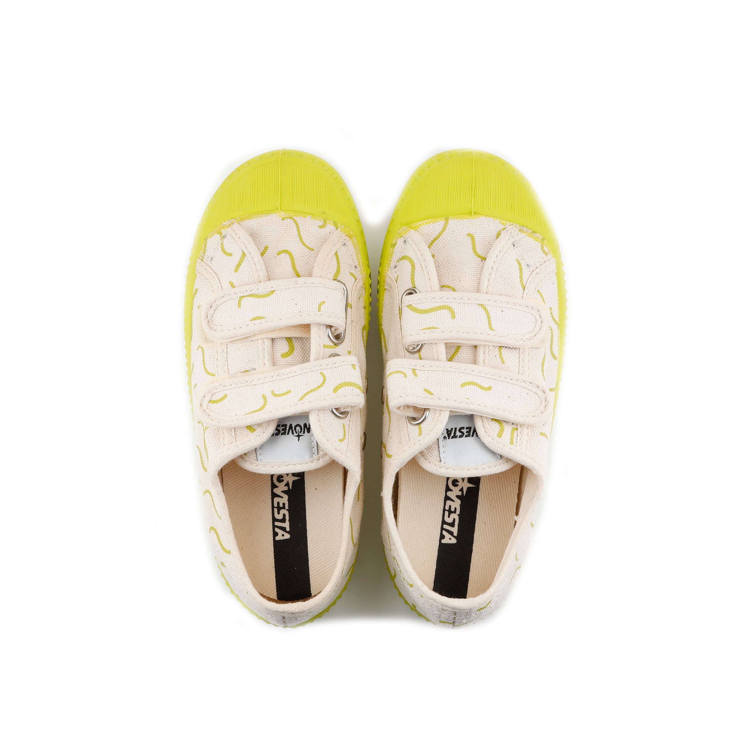 Obrázek S.M.Kid Velcro beige/limet