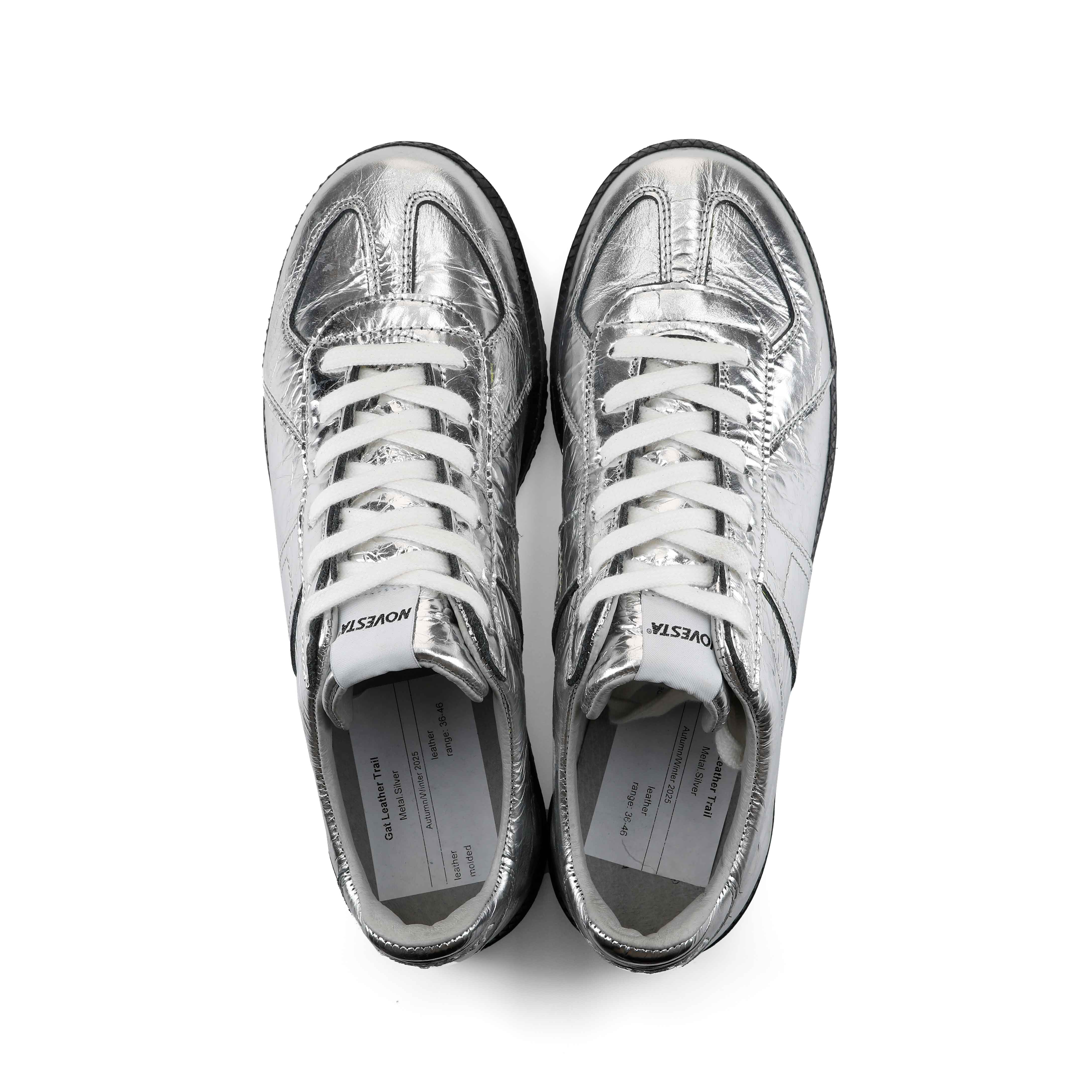 Obrázek Gat Leather Metal.Silver