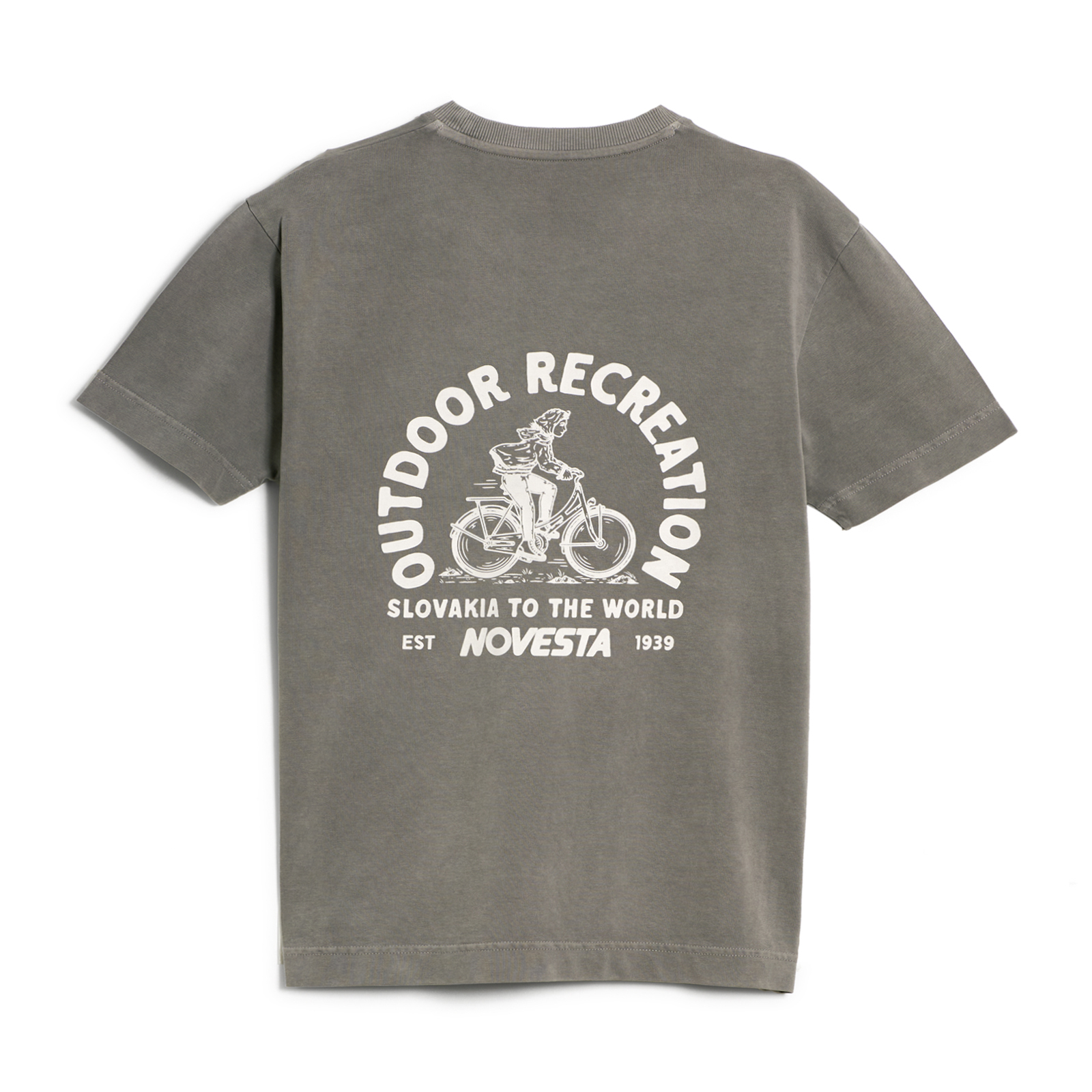 Obrázek NOVESTA T-SHIRT BIKER GIRL WMN CHARCOAL